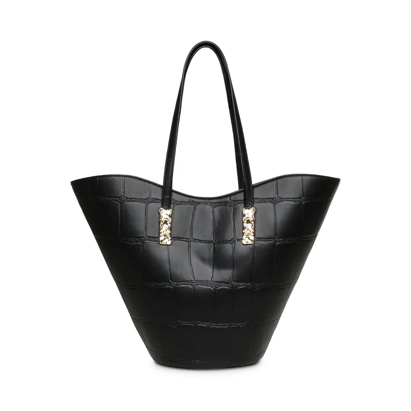 Steve madden isley women's black/gold handbag